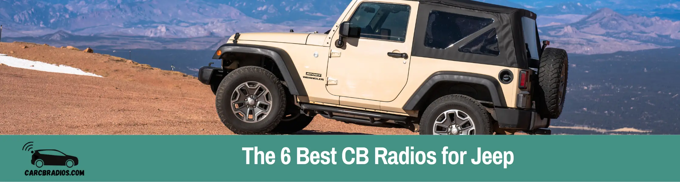 6 Best CB Radios for Jeep (& 4×4 Off-Road) Drivers