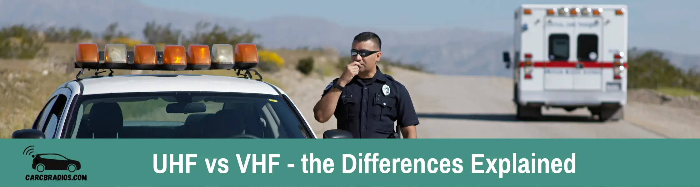 UHF vs VHF: The biggest difference is that UHF is line-of-sight, and VHF is not. A UHF signal will quickly weaken after it leaves the transmitter, so using an amplifier isn't necessary.