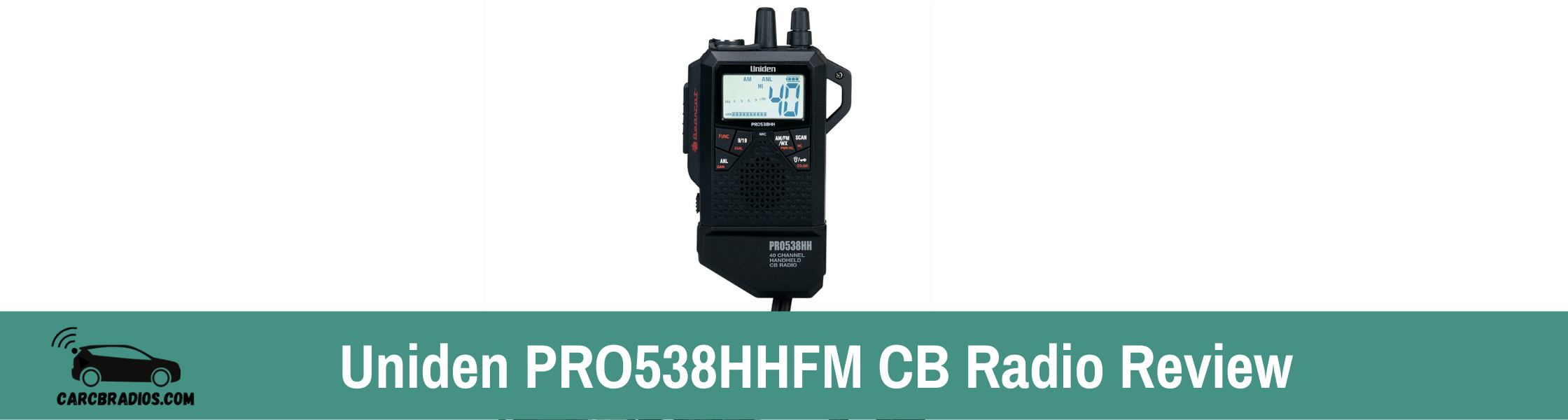 Uniden PRO538HHFM CB Radio Review - Key Takeaways The Uniden PRO538HHFM CB Radio is a versatile and reliable 2-in-1 dual handheld/mobile emergency radio with a range of features that make it stand out from the competition. The device offers a large LCD screen, 40 CB channels (both AM and FM modes), NOAA weather alerts, and selectable 4-watt HI/1-watt low output power. Overall, the PRO538HHFM is a great option for anyone in need of a reliable and versatile CB radio.