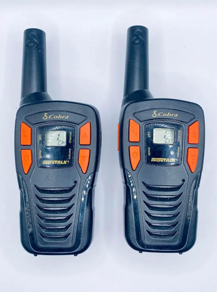 image of two Cobra walkie talkies