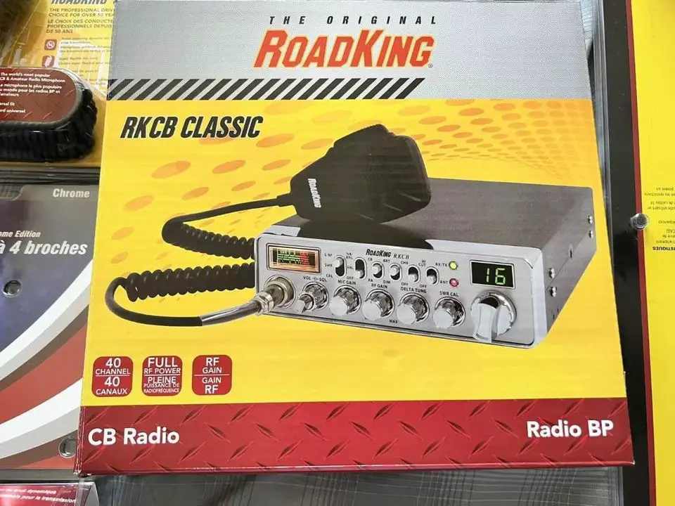 Cobra vs RoadKing: Road King CB Radio in Box