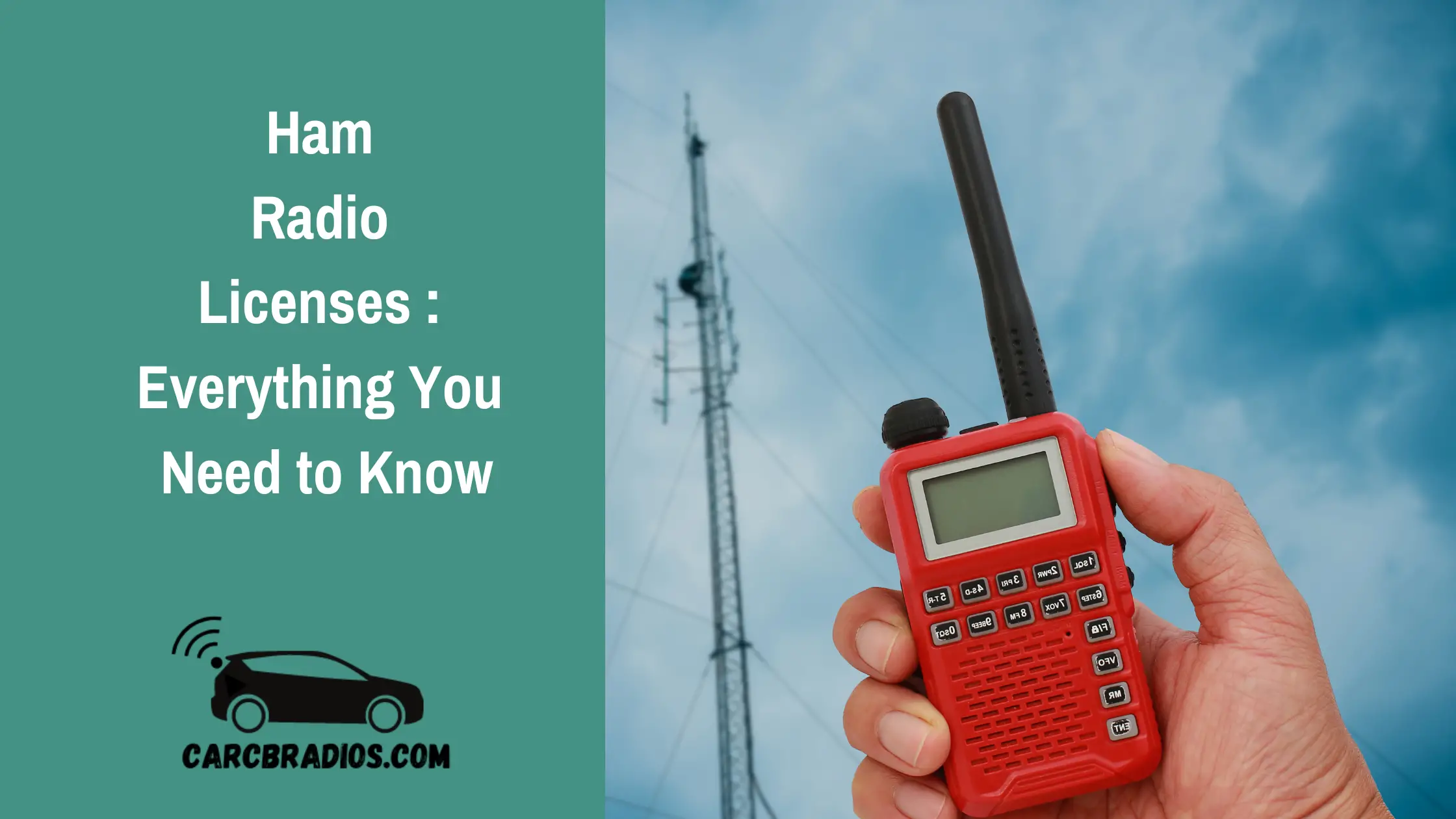 Ham Radio Licences - this article covers the three most important details about the 3 current Ham Radio licences available. 