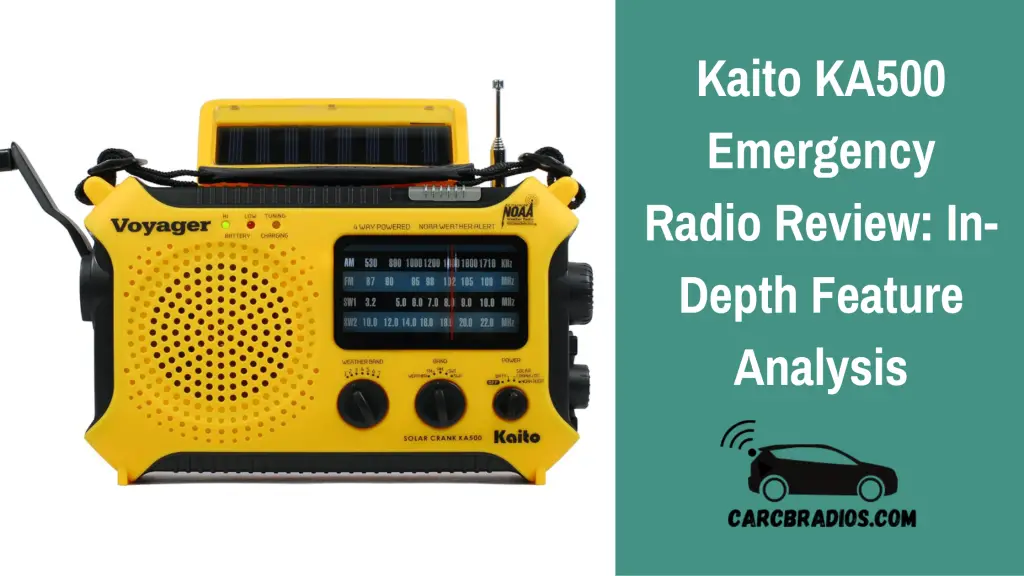 Kaito KA500 Emergency Radio Review InDepth Feature Analysis