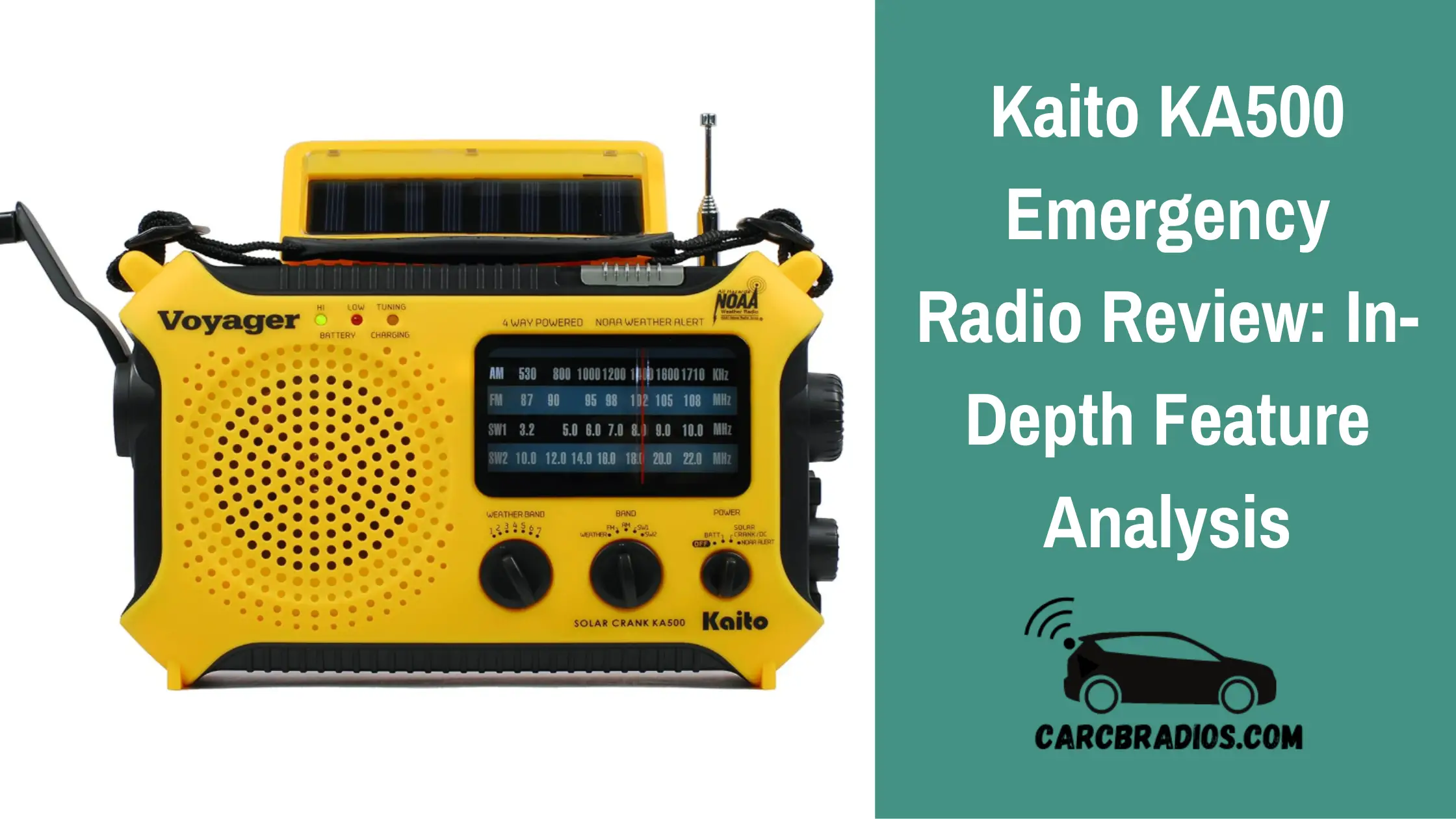 Kaito KA500 Emergency Radio Review: In-Depth Feature Analysis