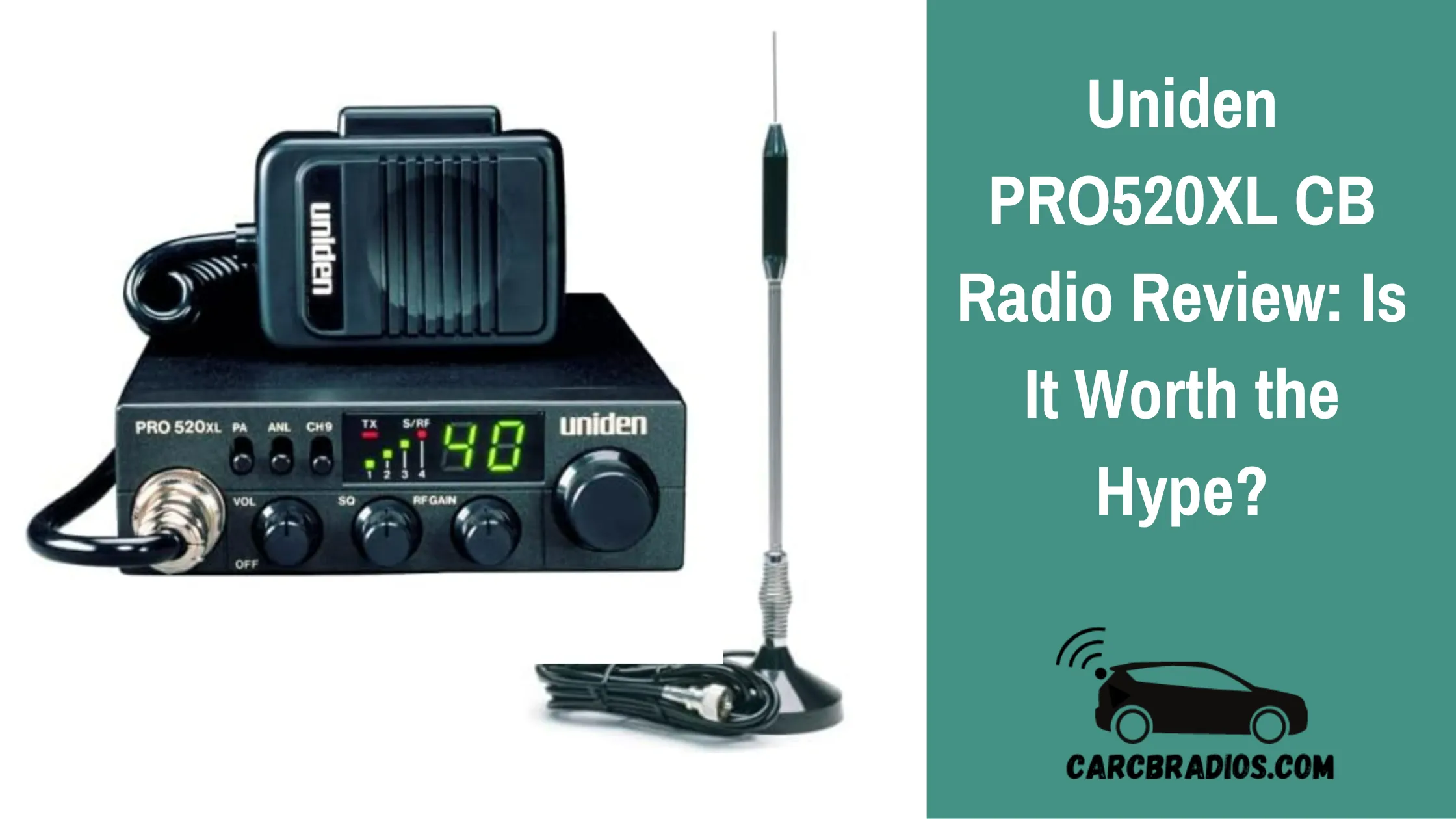 If you're in the market for a reliable and compact CB radio, the Uniden PRO520XL Pro Series 40-Channel CB Radio is a great choice. With its 40 channels, precise frequency control, and built-in features, it's a must-have for anyone who spends a lot of time on the road. Click here to purchase the Uniden PRO520XL Pro Series 40-Channel CB Radio now and stay connected on the road.
