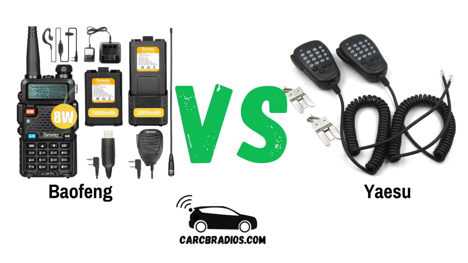 Baofeng vs Yaesu Comparison of Two Popular Radio Brands Car CB Radios