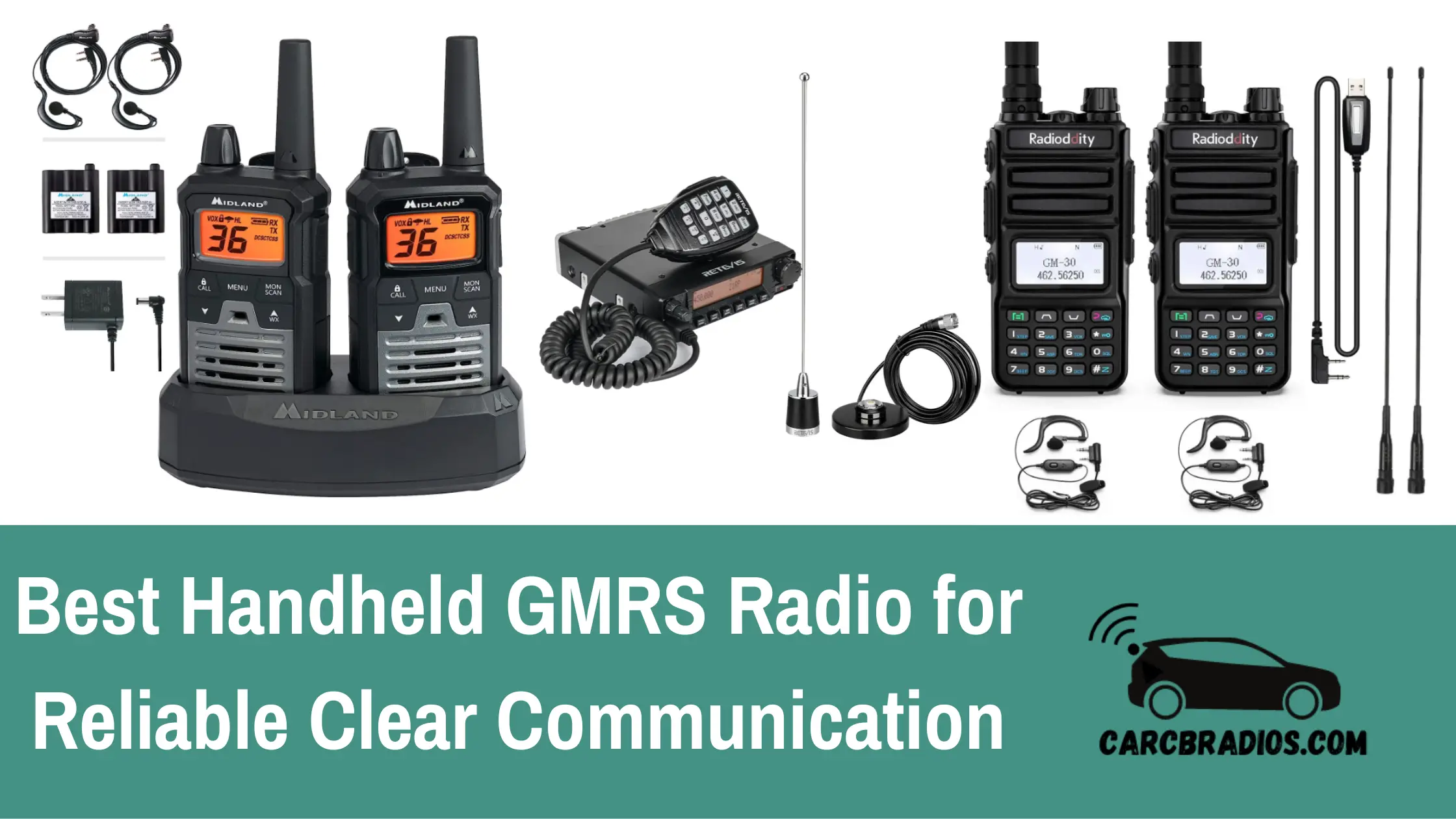 In this article, we will be discussing the best handheld GMRS radios on the market. When choosing a handheld GMRS radio, there are several factors to consider, such as range, battery life, durability, and ease of use. It's also important to note that a GMRS license is required to operate these radios legally.
