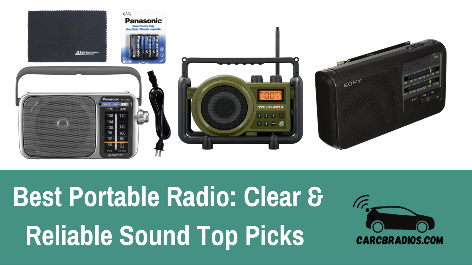 Best Portable Radio Clear & Reliable Sound Top Picks